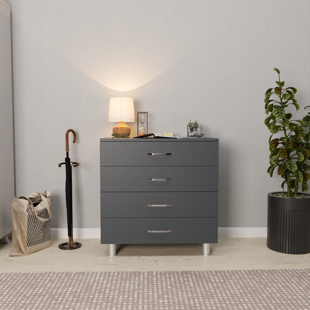 Comoda HubRom, ROZBO2 90x80x48 cm Antacit