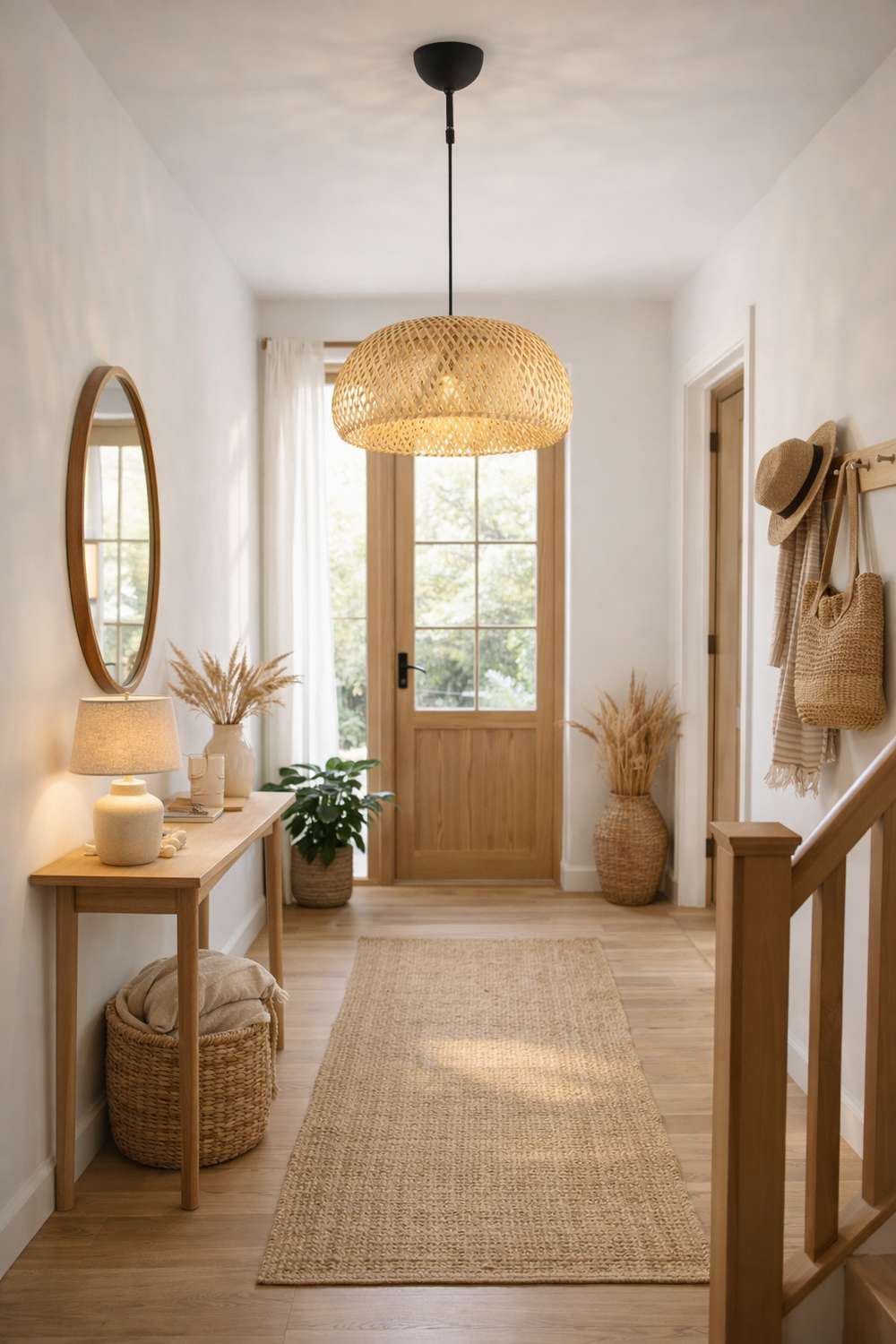 Lustra Răchită BREIELLA 21027-1 40x80 cm 1xE27-60W