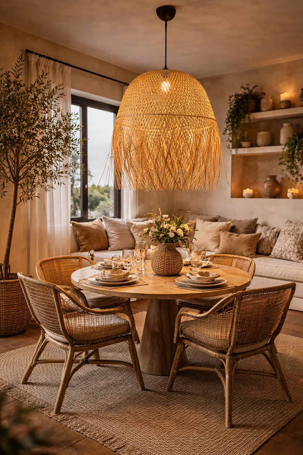 Lustra Răchită ADOLF 21031-1 47x90 cm 1xE27-60W