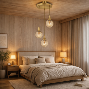 Lustra HubRom, DAMLA 3062-1750-03 35x70 cm 3xE27-60W Antiq