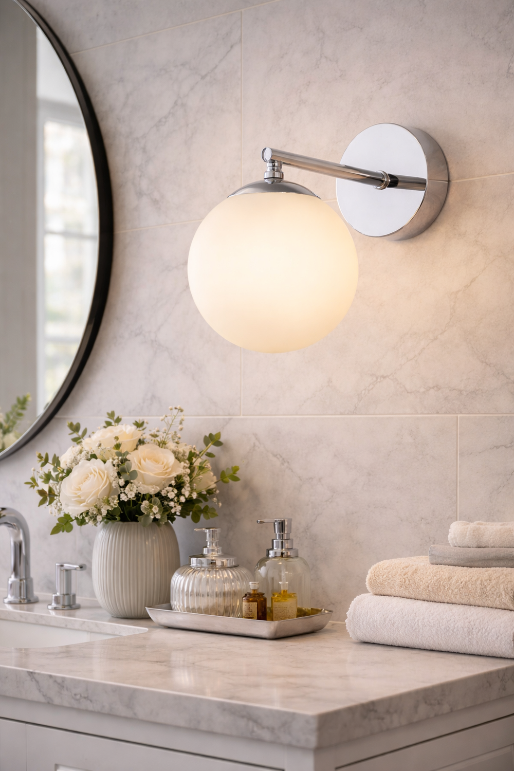 Aplica HubRom, ELVIN 3525-01-CH 15x17 cm 1xE27-60W Crom