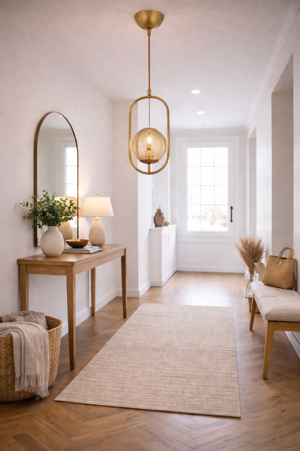 Lustra HubRom, LORIN 3537-01-01-FR 17x100 cm 1xE27-60W Antiq