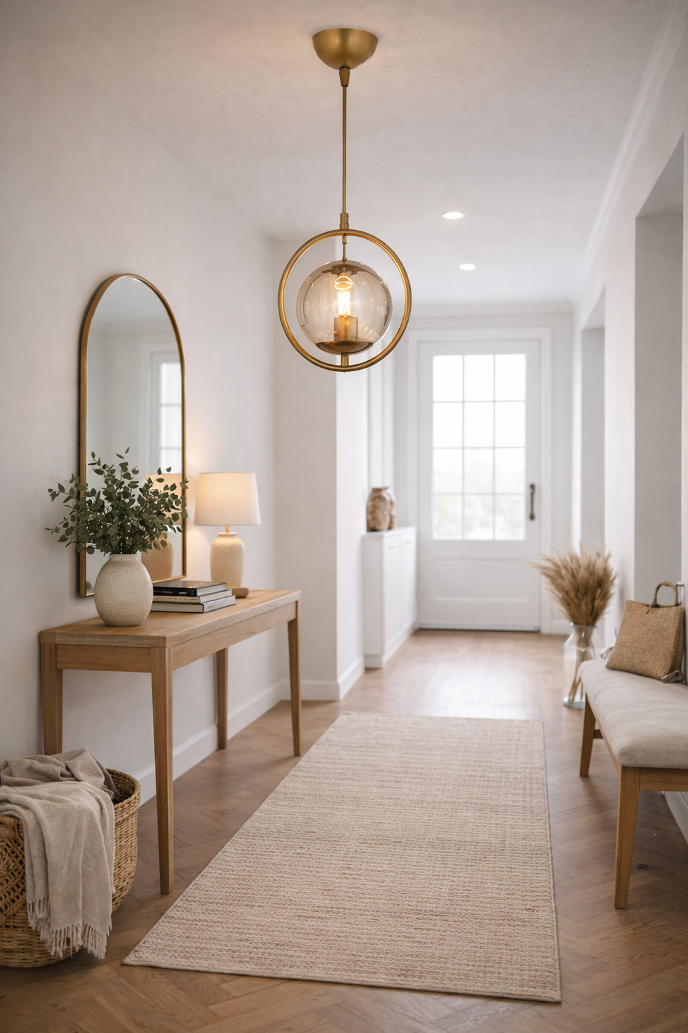 Lustra HubRom, LUIS 3538-01-01-FR 25x74 cm 1xE27-60W Antiq