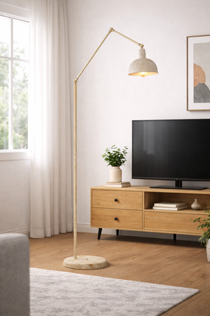 Lampader HubRom, AKSU 3636-01-WH 30x177 cm 1xE27-60W Alb