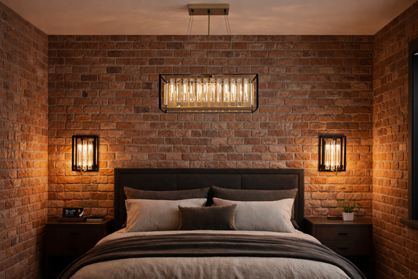 Aplica Cristal Hubrom, ADRAN 3916-01W-BL-FR 23x25 cm 1xE14-40W Negru /Antiq