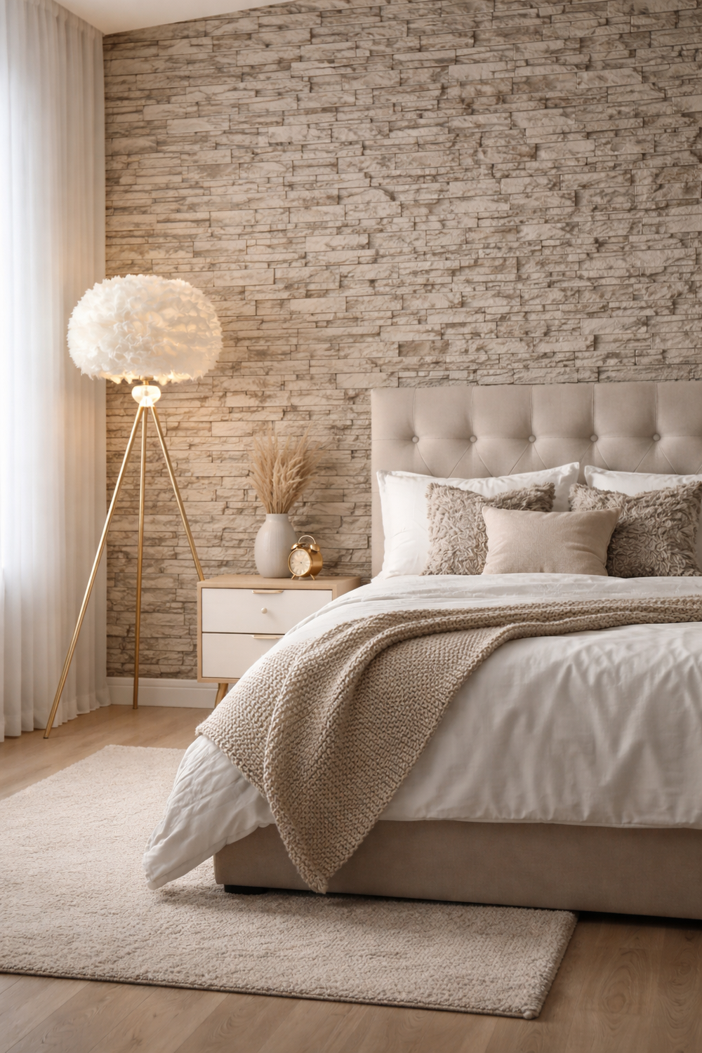 Lampader HubRom, BELINAY 4109-1L-GD 60x148 cm 1xE27-60W Auriu