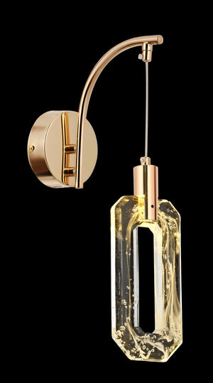 Aplica Led HubRom, BESTE Auriu 5101-2995-83 30x300xHmax110 cm Lumina Calda,Rece,Neutra