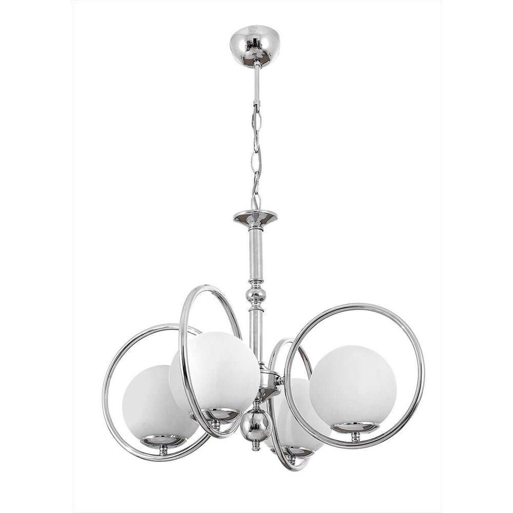 Lustra HubRom, OLIMPIYAT 4010-51-04 57x57xHmax80 cm 4xE27-60W Crom