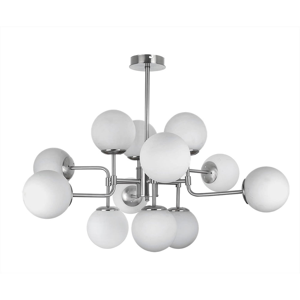 Lustra HubRom, KARTOPU 4020-51-12 67x67xHmax70 cm 12xE27-60W Crom