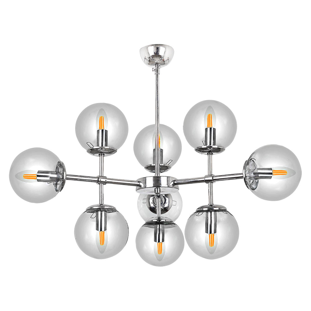 Lustra HubRom, ASTOR 4032-51-09 60x70xHmax70 cm 9xE14-40W Crom