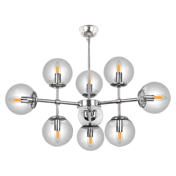 Lustra HubRom, ASTOR 4032-51-09 60x70xHmax70 cm 9xE14-40W Crom