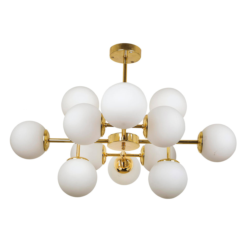 Lustra HubRom, ASTOR 4032-52-12 60x85xHmax85 cm 12xE14-40W Antiq