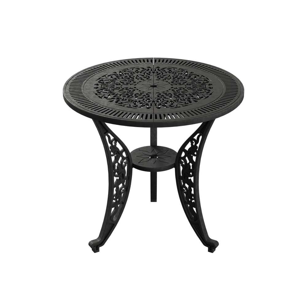 Masa Rotunda HubRom, ISTANBUL 75x72 cm Negru