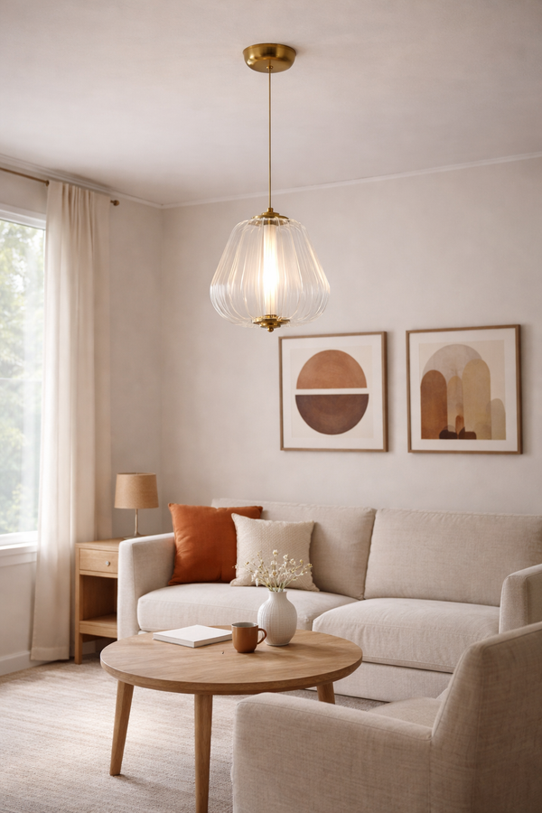Lustra Led HubRom, HOPPS 8021-02 23x70 cm 18 W Antiq
