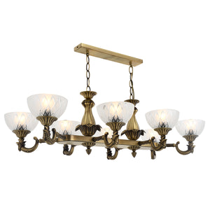 Lustra HubRom, YENI LOST 5408-3040-52 90x90x50xHmax80 cm 8xE27-60W Antiq