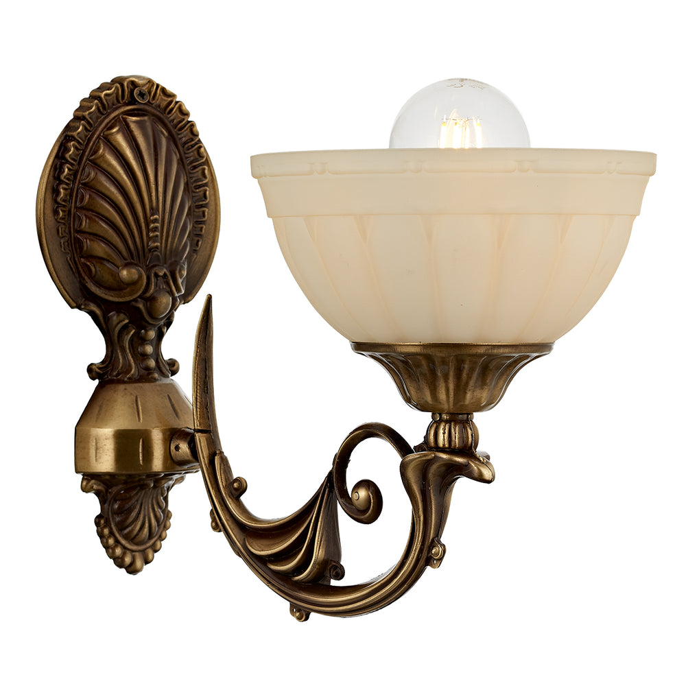 Aplica HubRom, MASS 5101-3071-52 25x25xHmax25 cm 1xE27-60W Antiq