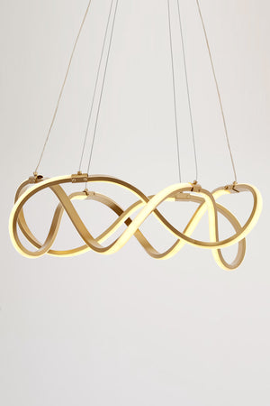 Lustra Led HubRom, BURGAZ Auriu 5002-5129-63 60x60xHmax105 cm 60 W / 3200L Lumina Calda,Rece,Neutra