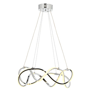 Lustra Led HubRom, BURGAZ Crom 5002-5129-51 60x60xHmax105 cm 60 W / 3200L Lumina Calda,Rece,Neutra