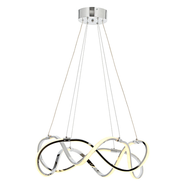 Lustra Led HubRom, BURGAZ Crom 5002-5129-51 60x60xHmax105 cm 60 W / 3200L Lumina Calda,Rece,Neutra