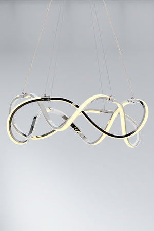 Lustra Led HubRom, BURGAZ Crom 5002-5129-51 60x60xHmax105 cm 60 W / 3200L Lumina Calda,Rece,Neutra