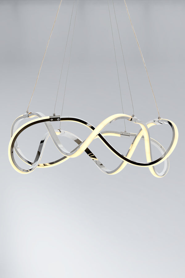 Lustra Led HubRom, BURGAZ Crom 5002-5129-51 60x60xHmax105 cm 60 W / 3200L Lumina Calda,Rece,Neutra