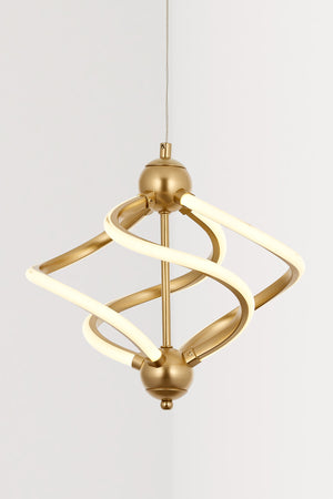 Lustra Led HubRom, RAVENA Auriu 5001-4145-63 30x30xHmax40-80 cm 36 W / 4000 K Lumina Calda,Rece,Neutra