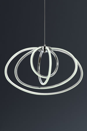 Lustra Led HubRom, VARNA Antarcit 5004-5086-51 55x55xHmax40-100 cm 60 W / 4000 K Lumina Calda,Rece,Neutra