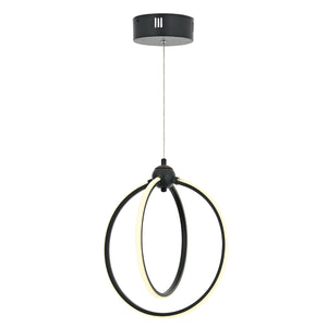 Lustra Led HubRom, PLEVNE Antracit 5002-5088-96 32x32xHmax85 cm 35 W / 1700L/4000K Lumina Neutra