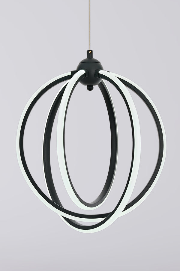 Lustra Led HubRom, PLEVNE Antracit 5003-5088-96 35x35xHmax85 cm 42 W / 2600L/4000K Lumina Neutra