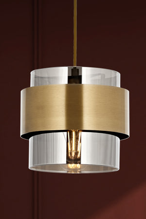 Lustra HubRom, ROZA 5001-4035-52 18x18xHmax75 cm 1xE27-60W Antiq