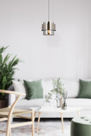 Lustra HubRom, ROZA 5001-4035-53 18x18xHmax75 cm 1xE27-60W Crom Satinat