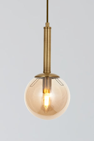 Lustra HubRom, HELYUM 5001-4521-52 16x16xHmax75 cm 1xE14-40W Antiq