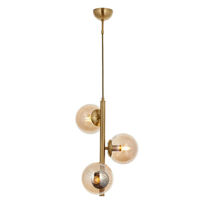 Lustra HubRom, EYLUL 5003-4552-52 35x35xHmax100 cm 3xE14-40W Antiq