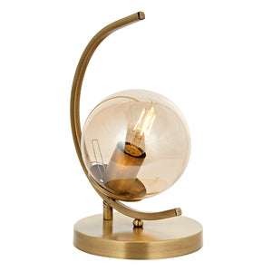 Veioza HubRom, ZAFRA 5201-1008-52 17x17xHmax32 cm 1xE27-60W Antiq