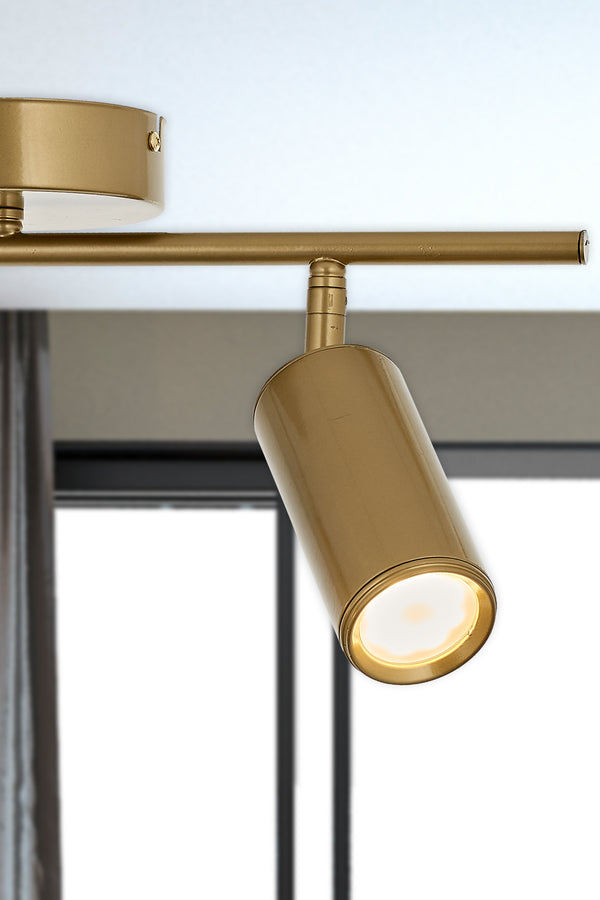 Plafoniera  HubRom, RAY 5402-1158-52 24x45 cm 2xG10-Max40W Antiq