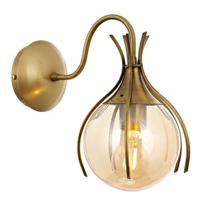 Aplica HubRom, PENCE 5101-1766-52 20x20xHmax30 cm 1xE27-60W Antiq