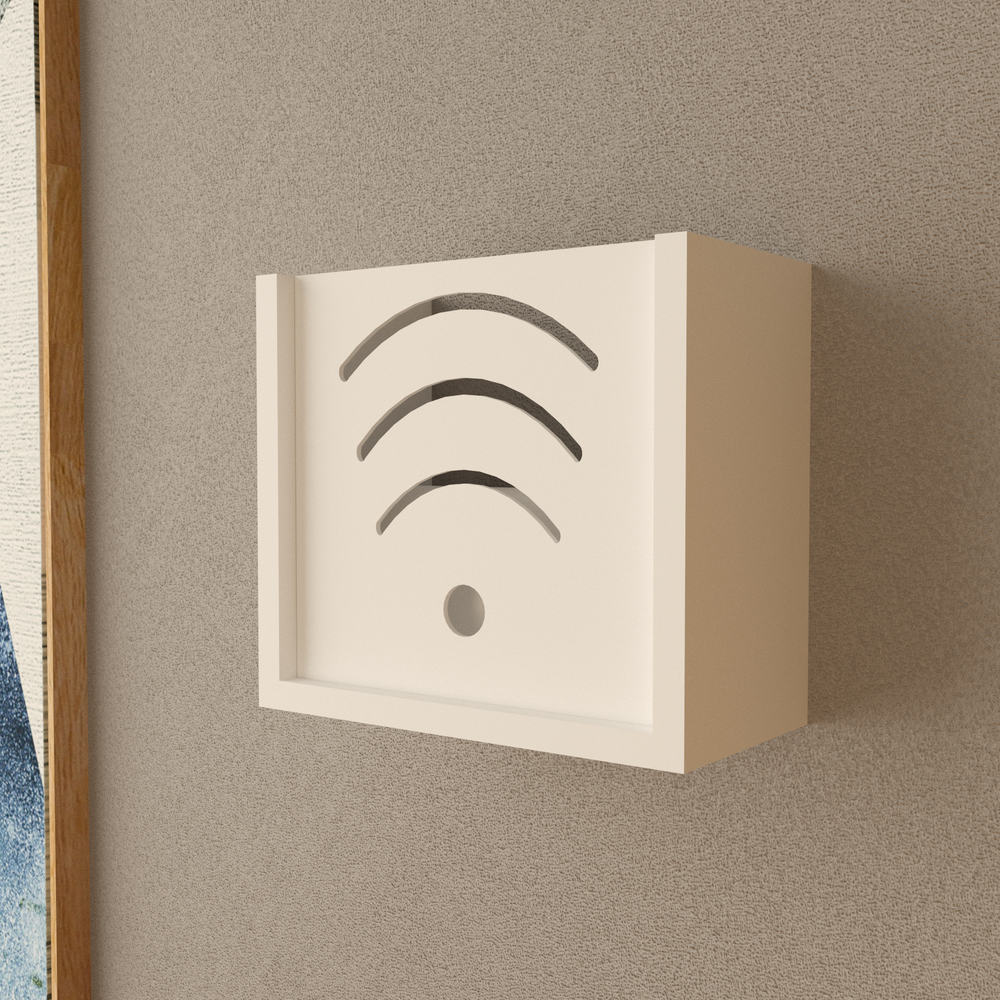 Cutie Wifi HubRom 30 cm x 25 cm x 15 cm, Alb