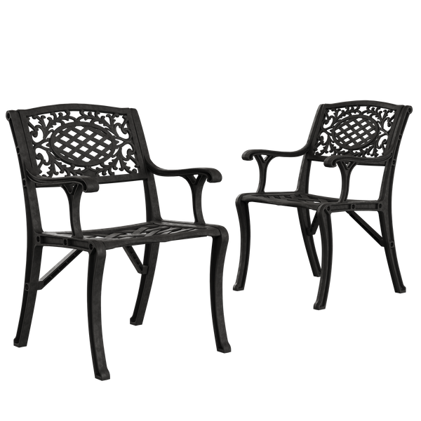 Set Mobilier Gradina HubRom, 1xMasa Patrata(75x75x72), 3xScaun CUNDA(43x42x50x91) Negru