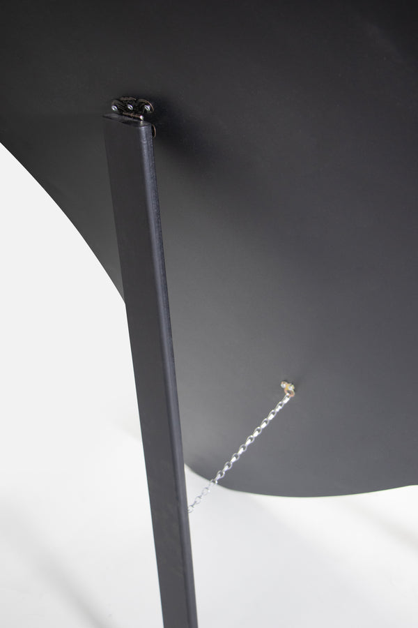 Oglinda HubRom Avis, 180x90 cm, Negru