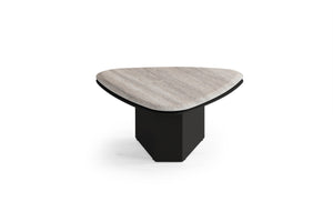 Masuta de Cafea HubRom Negro, 84x88x45 cm, Grı/Negru