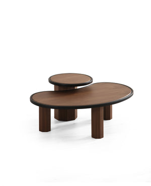 Set Masute de Cafea HubRom Trio, 120X50-45X50 cm, Lemn