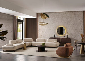 Masuta de Cafea HubRom Mango, 80x40 Antiq/Lemn