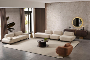 Masuta de Cafea HubRom Mango, 80x40 Antiq/Lemn