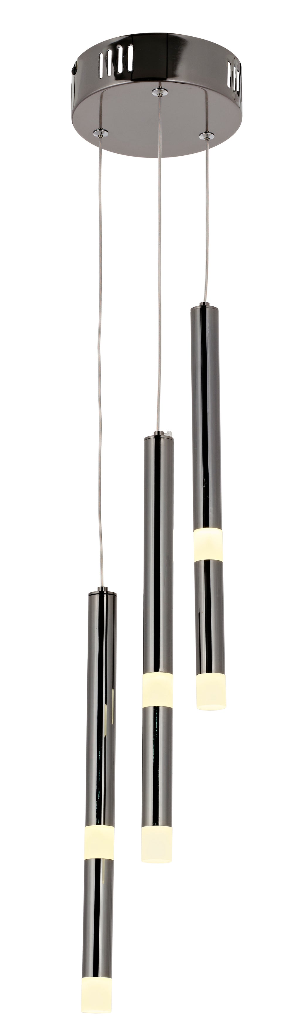 Lustra Led HubRom, YAREN Fume 5503-1444-82 20x20xHmax50-90 cm 4000 K Lumina Neutra