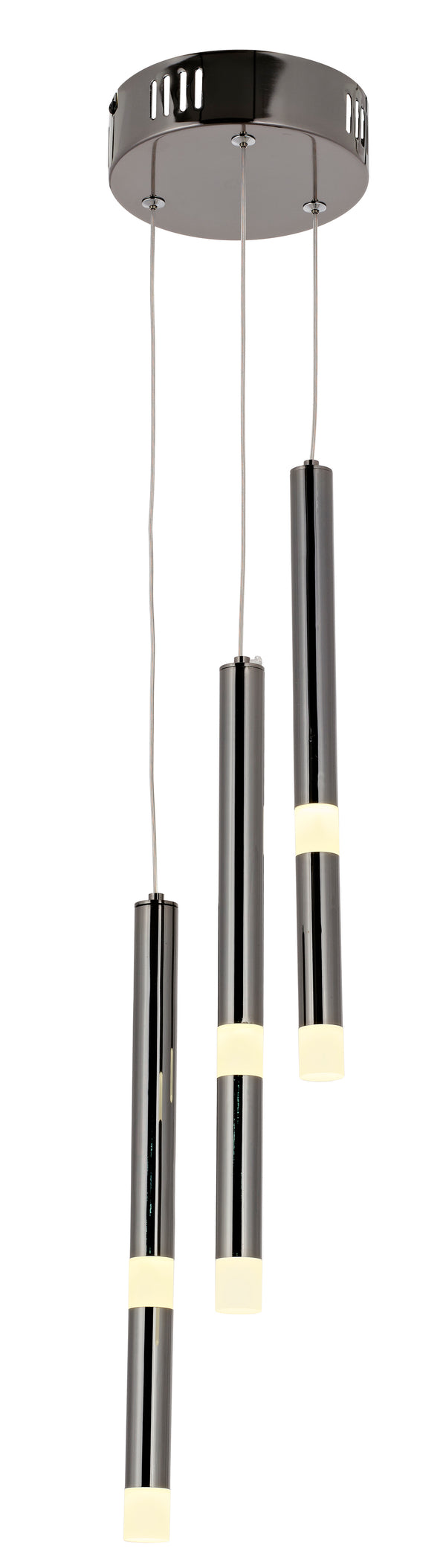 Lustra Led HubRom, YAREN Fume 5503-1444-82 20x20xHmax50-90 cm 4000 K Lumina Neutra