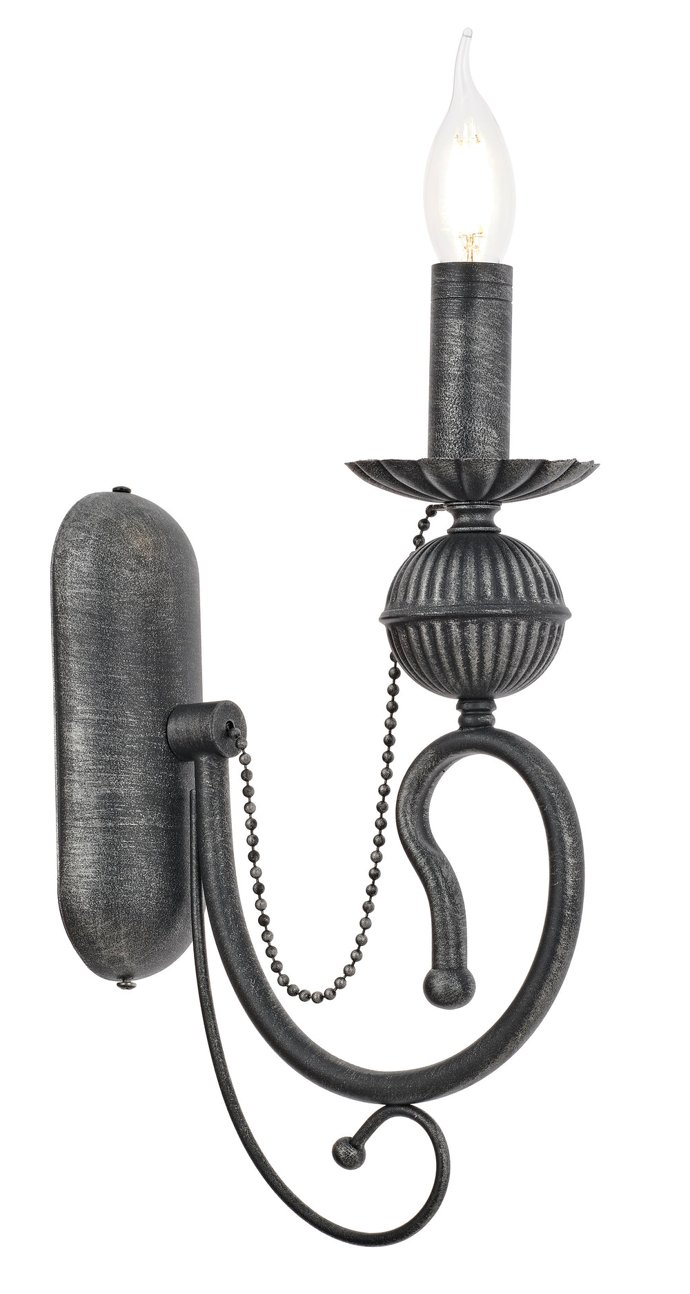 Aplica HubRom, KASGAR 5101-2024-96 25x25xHmax40 cm 1xE27-60W Antracit