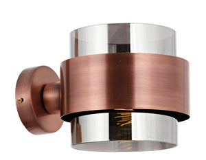 Aplica HubRom, ROZA 5101-4035-81 20x16xHmax28 cm 1xE27-60W Cupru