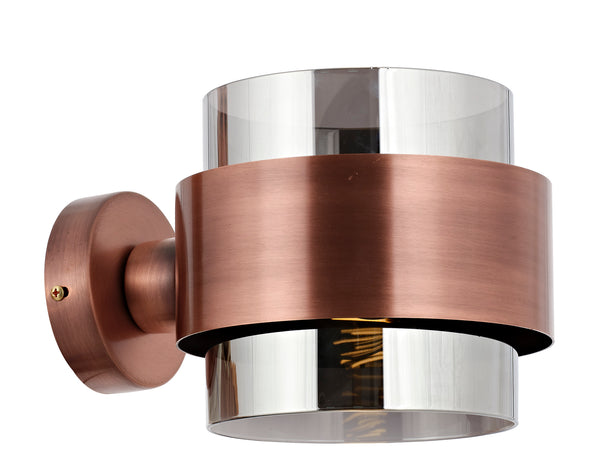 Aplica HubRom, ROZA 5101-4035-81 20x16xHmax28 cm 1xE27-60W Cupru