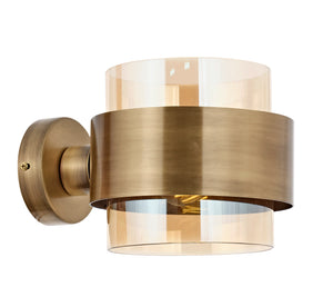 Aplica HubRom, ROZA 5101-4035-52 20x16xHmax28 cm 1xE27-60W Antiq