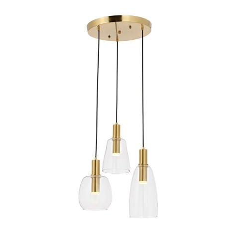 Lustra HubRom, AKCAY 5003-5655-52 40x40xHmax70-100 cm 3xE14-40W Antiq